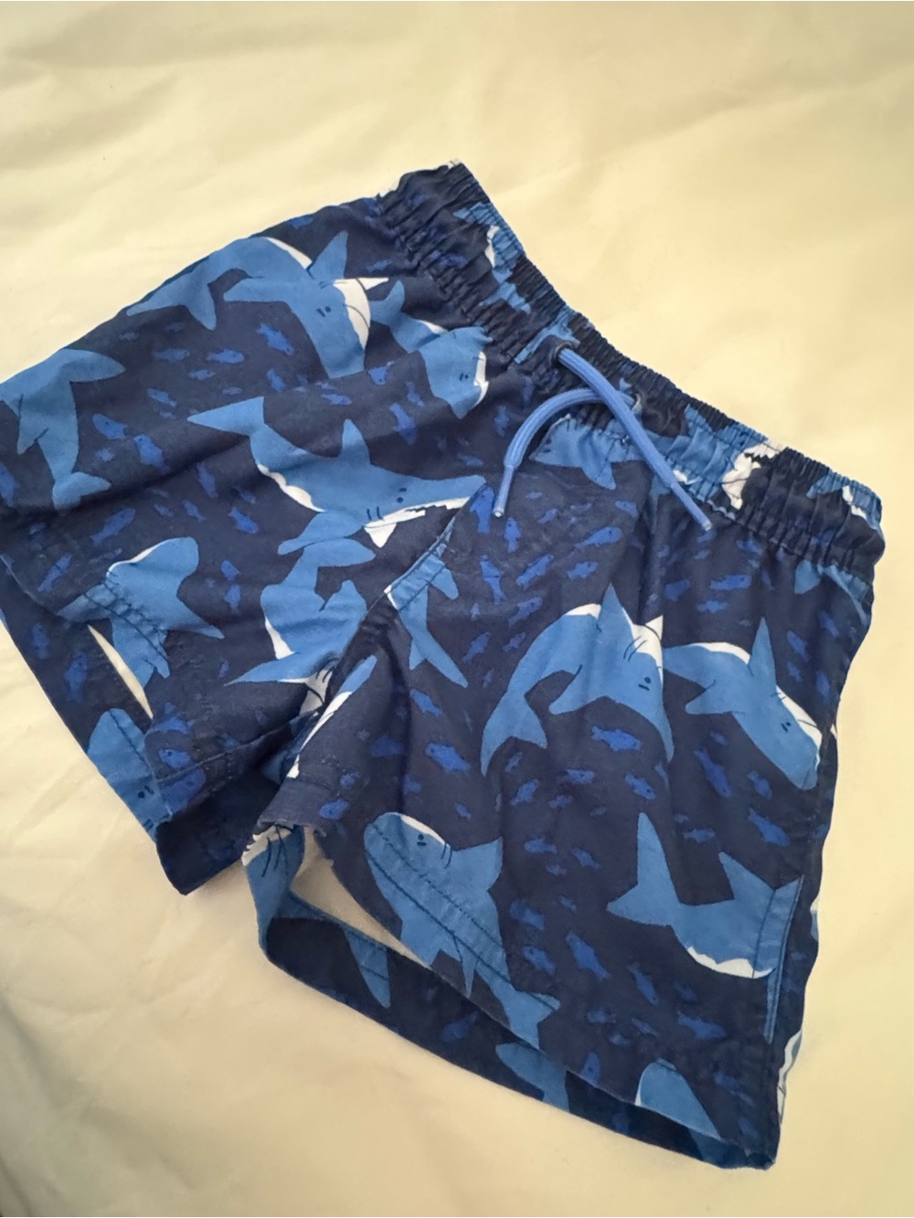 Carter's Blue Shark Print Swim Shorts